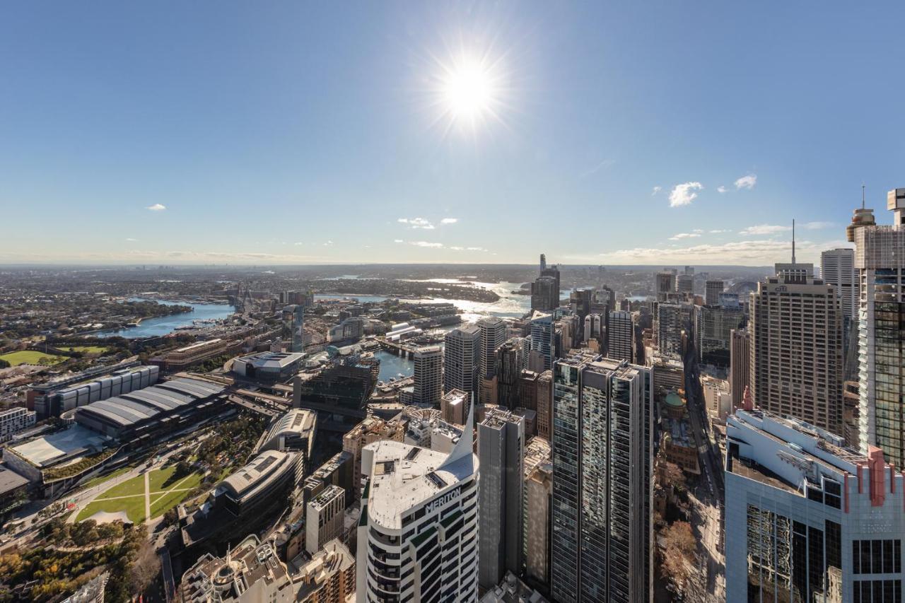 Meriton Suites World Tower, Sídney Exterior foto View from the observation deck