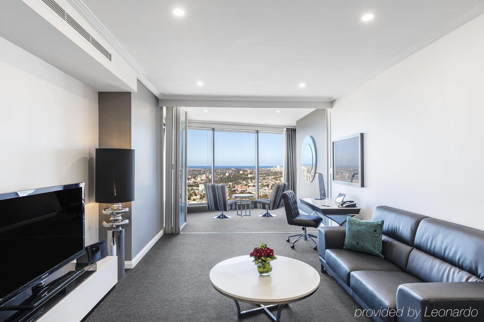 Meriton Suites World Tower, Sídney Exterior foto Living room