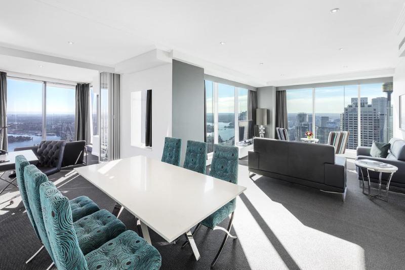 Meriton Suites World Tower, Sídney Exterior foto The interior of a typical apartment